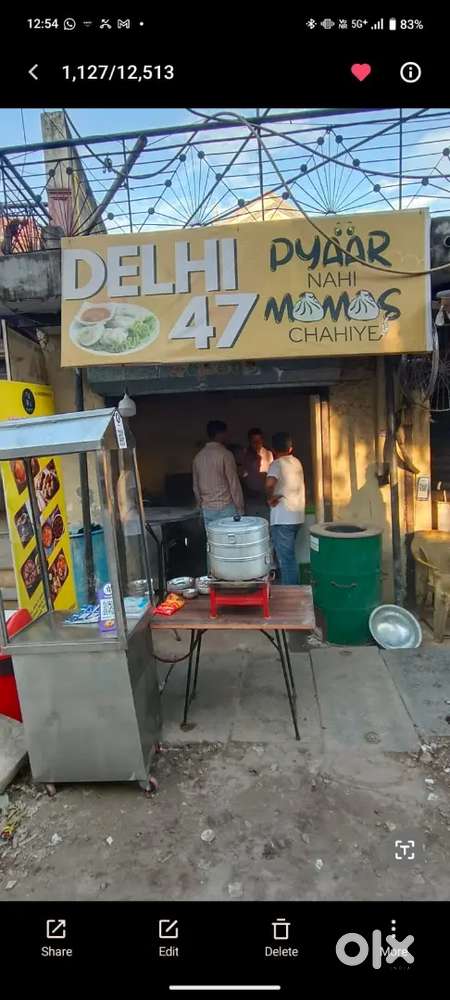 Tandoori, Chinese & Indian Food Stall Setup for Sale – Good Condition