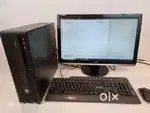 Full Computer Set Monitor, CPU, Keyboard & Mouse - 4GB RAM - 500GB HDD