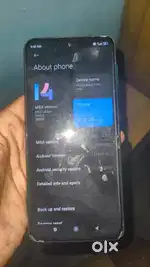 Mi note 9 Pro max Money problem ram 4 64rom only phone