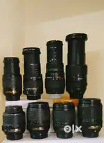 Nikon AFS AF LENSES 18-105mm, 18-140mm, 18-135mm, 70-300mm, 35mm f 1.8