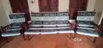 Teak wood sofa setty