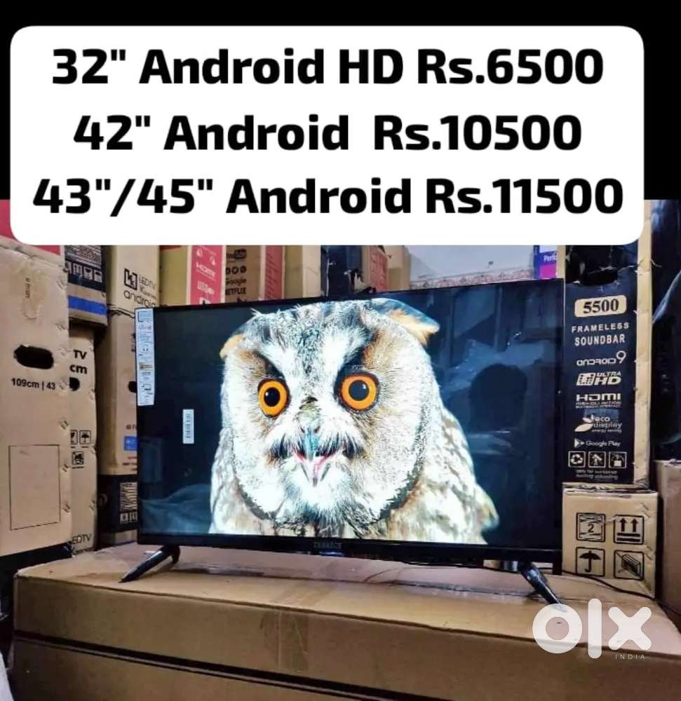 SABSE SASTA 40/42 INCHES SMART,  UHD LED TV ONLY IN 10,500 ONLY.