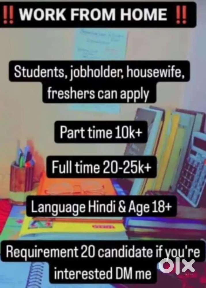 Work from home opportunity