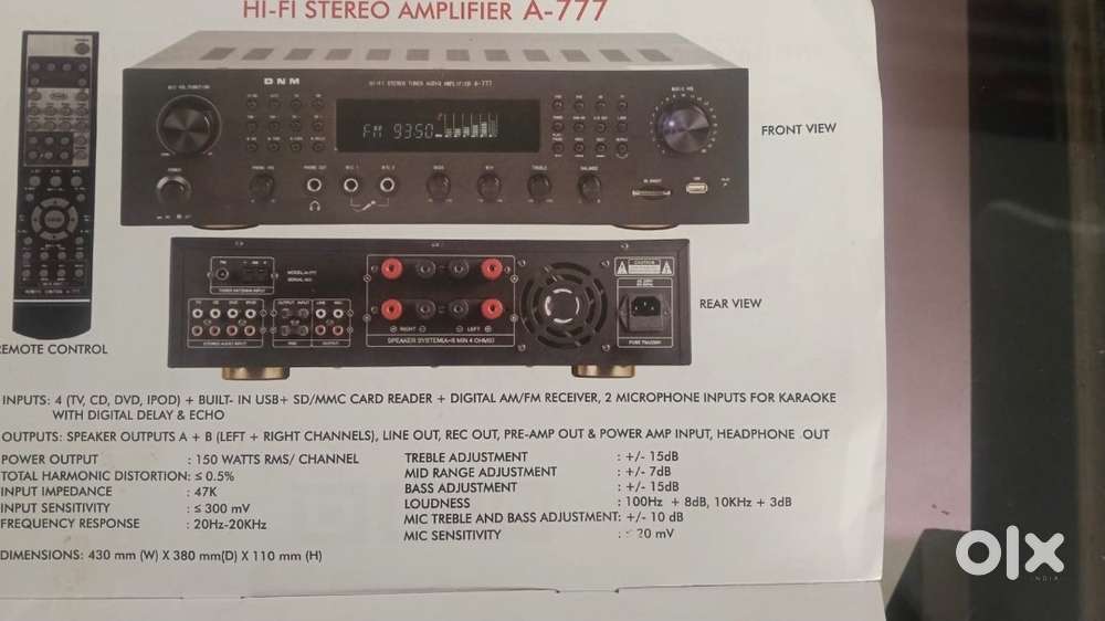 High end home sound system