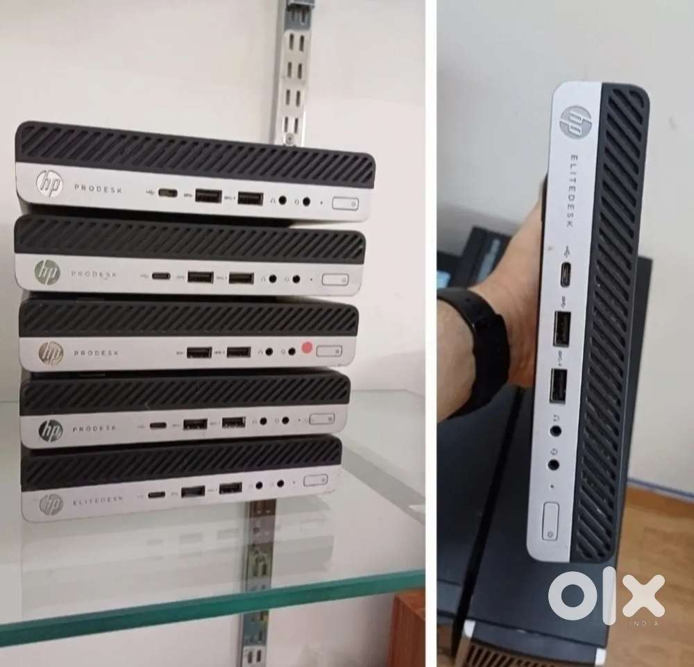 HP G4 8th Gen Tiny CPU, Mini PC  Core i3, Core i5, 6 Months Warranty