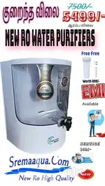 Aqua water purifier Ro + uv