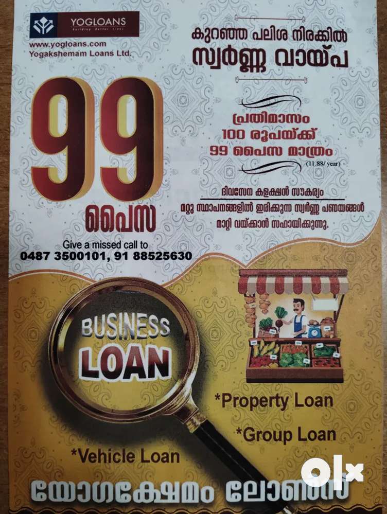 BUSINESS LOAN AND GOLD LOAN