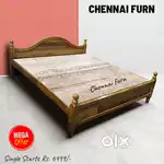 Cot , Wooden Cot Sale , New Double , Queen , King Size @  FREE BED ER