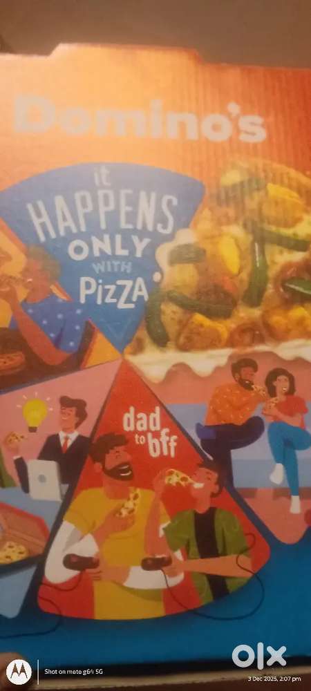 Delivery boys in dominos pizza