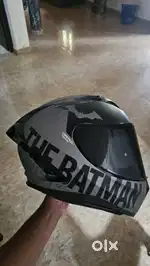 Axor Batman edition helmet with dual visor(clear and cooling visor)