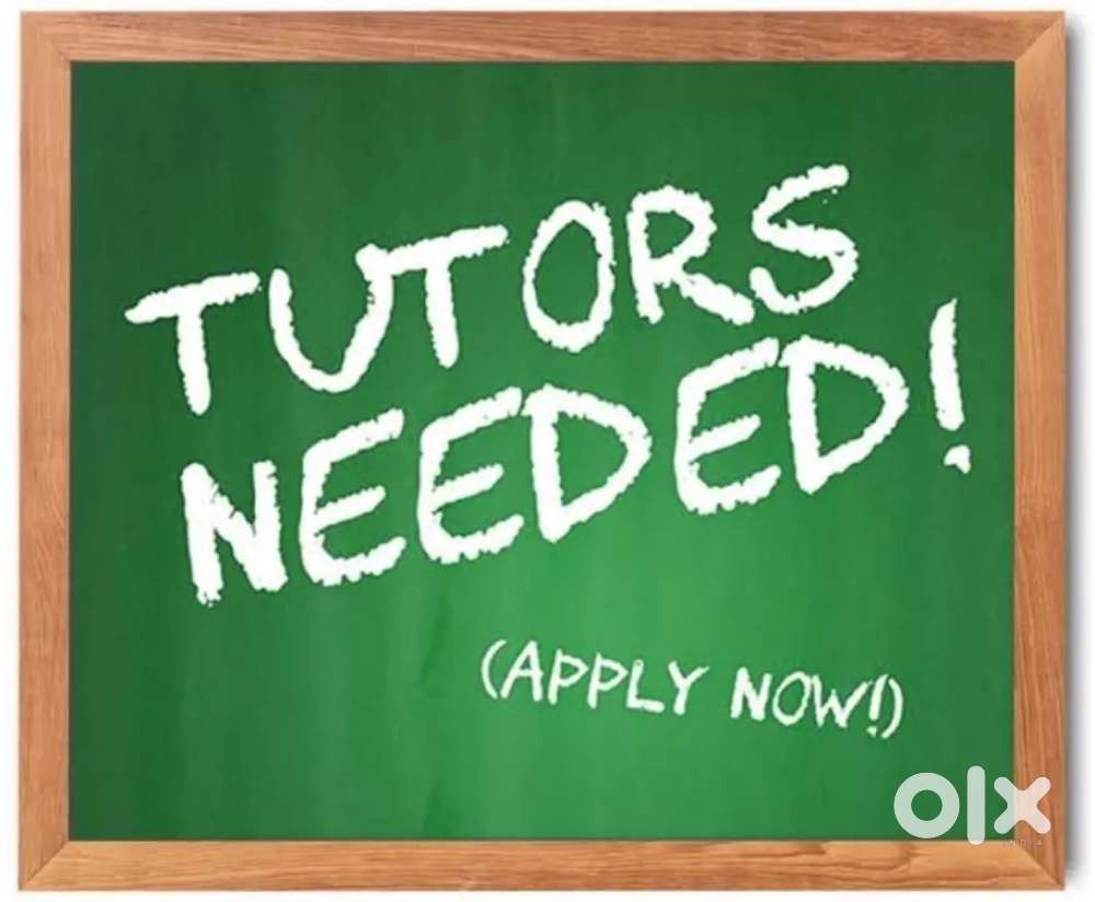 Tutors needed