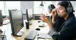 Telecalling work in sales department