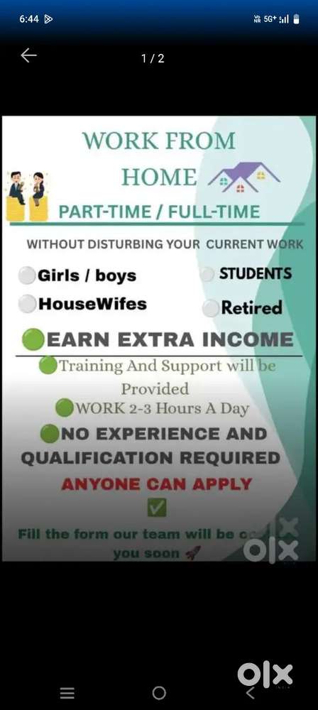 Work 2-3 hours a day no experience required