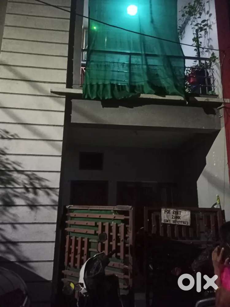 2BHK, One bed room attached with bathroom,kitchen,hall