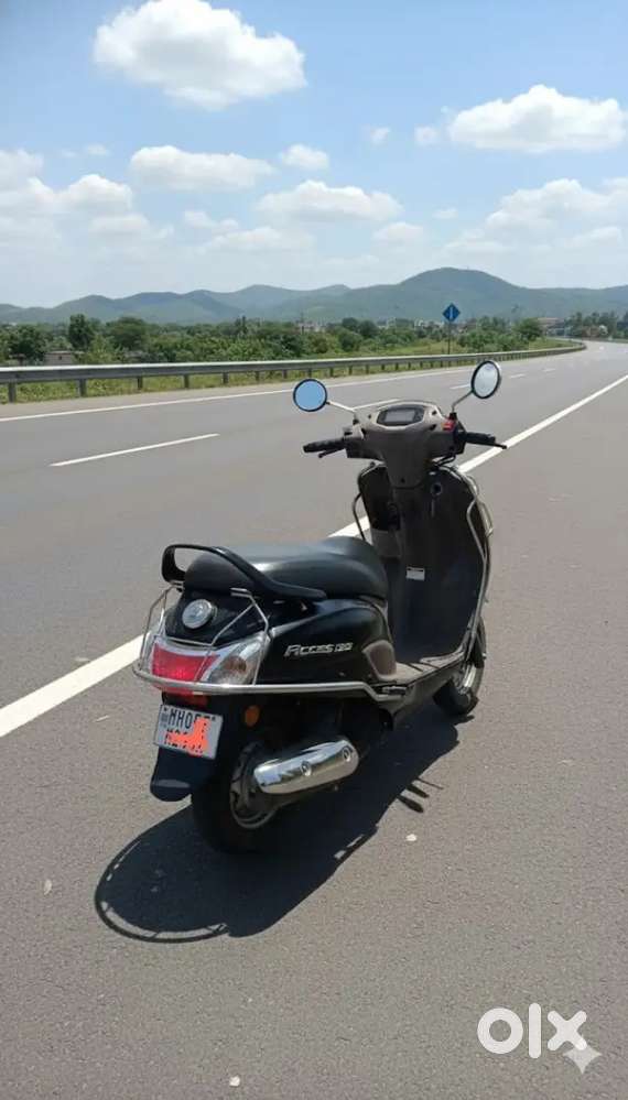 SUZUKI ACCESS MATT BLACK 2ND OWNER NEW CONDITION ME HAI