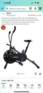 Exercise Cycle