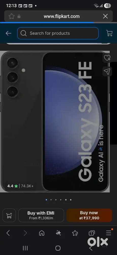 samsung   s23fe   8 128 neat and clean phone