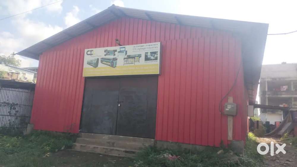 Land for rent and warehouse for sale