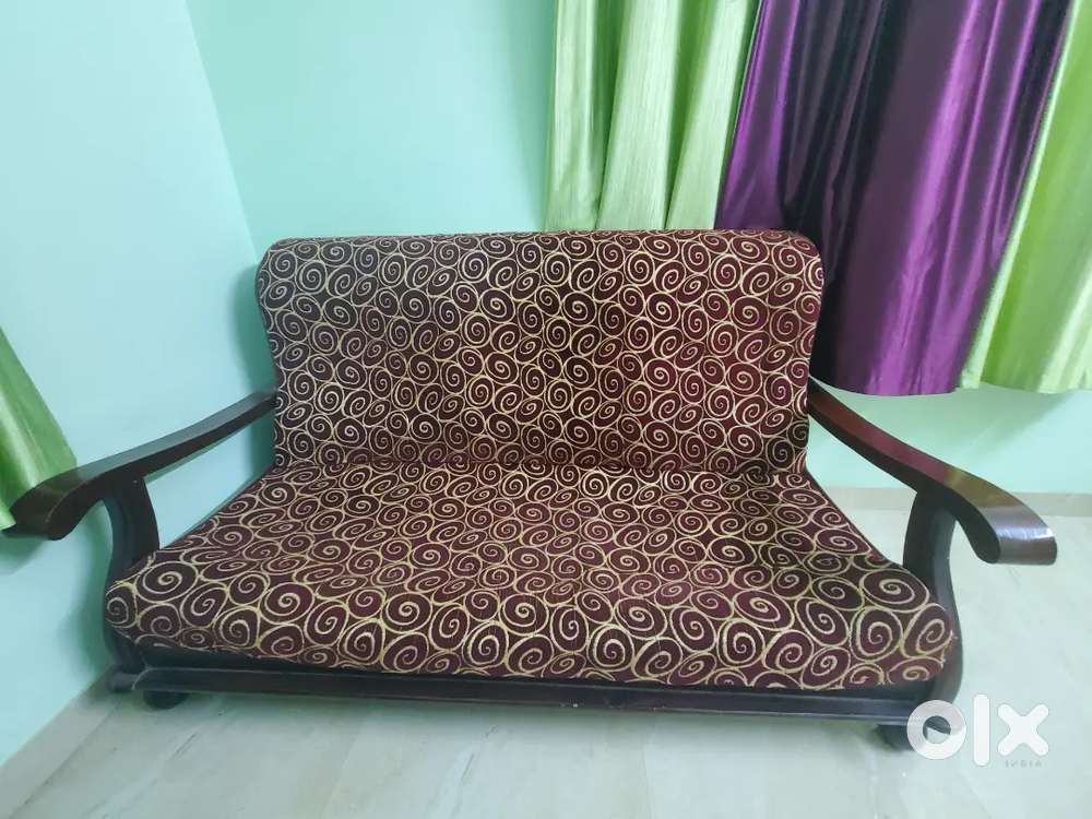 Wooden sofa set