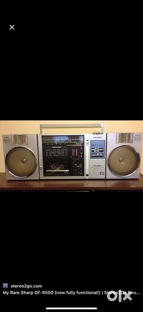Vintage sharp boombox/Radio cassette player