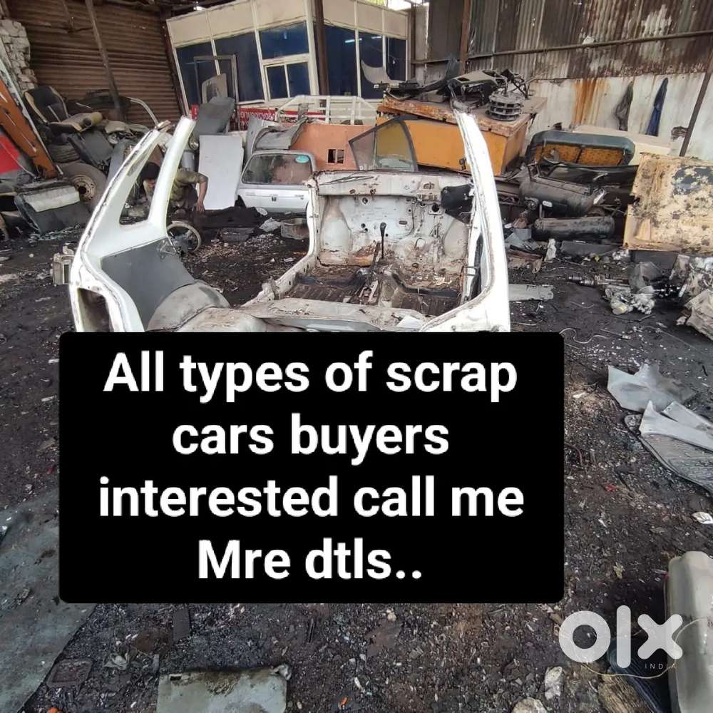 All types of scrap cars buyer totally accidentally