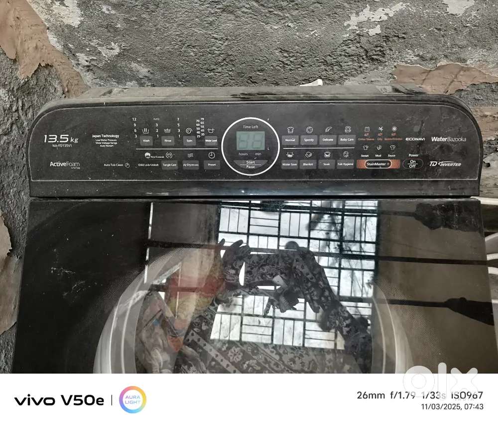 Panasonic automatic washing machine 13.5 kg