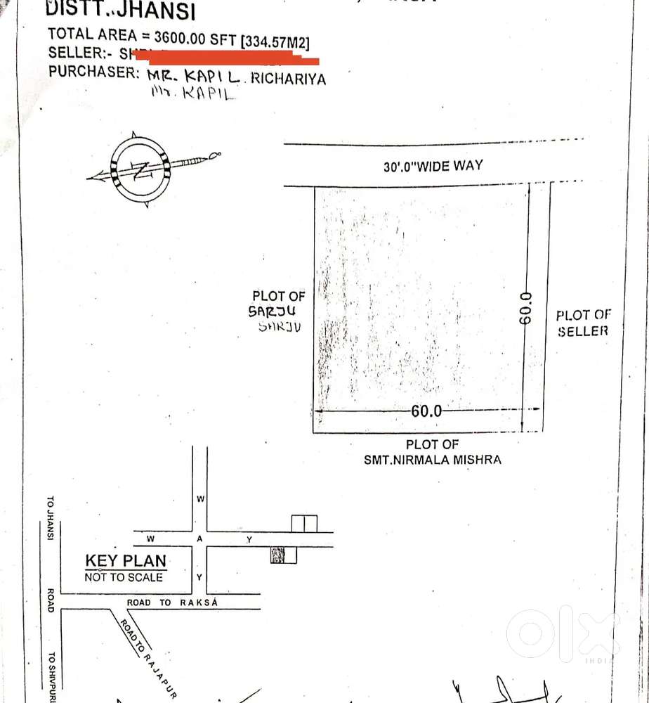 Land for sale near BIDA in RAKSA