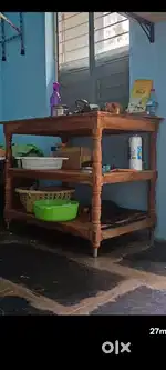 3 tier sterdy strong wood table big size