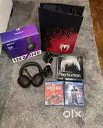 Sony PlayStation PS5 Spiderman Disc Edition 825GB Bundle Texted