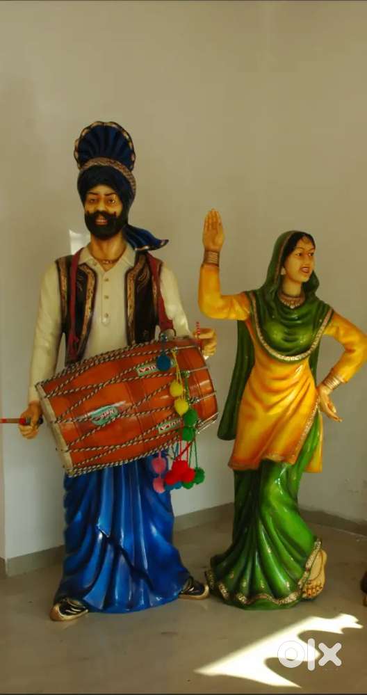 Punjabi culture statues