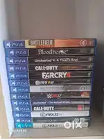 Ps4 and ps5 games for sale and ps4 controller also
