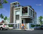 4 bhk specious villa with standard modular kitchen and pop