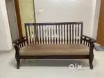 Wooden sofa