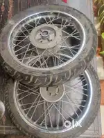 Bullet 350cc 2019 model back n front tyre full set