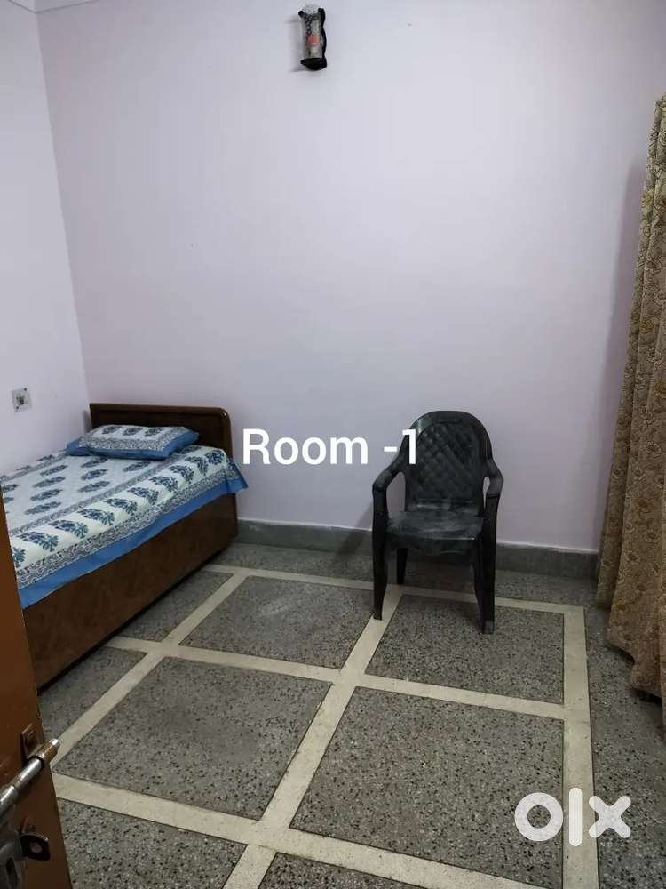 2 rooms + 1 bath ( combined) + 1 spacious kitchen