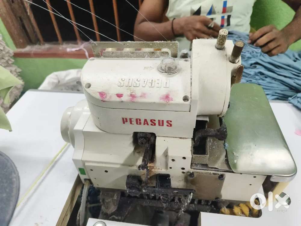 Four thered sweeing machine