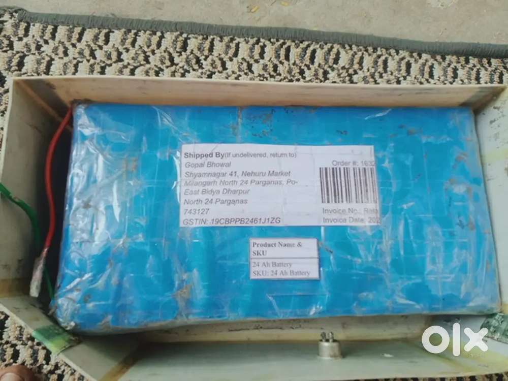 Lithium Ion battery 24 v/24Ah