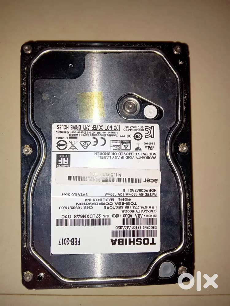 NEW Hard disk 500 GB