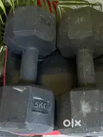 Dumbbells and bench