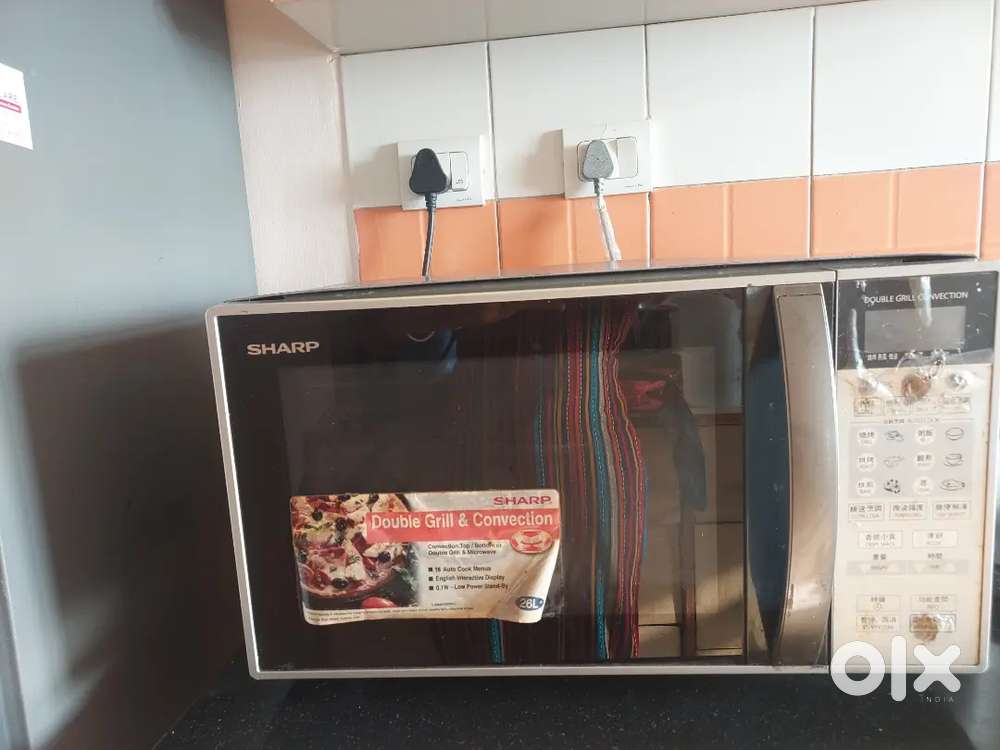 SHARP Microwave Grill & Con26L and Maharaja Whiteline OTG marvello 29