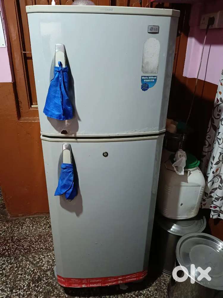 LG working double door Refrigerator with only get repaired for 1time