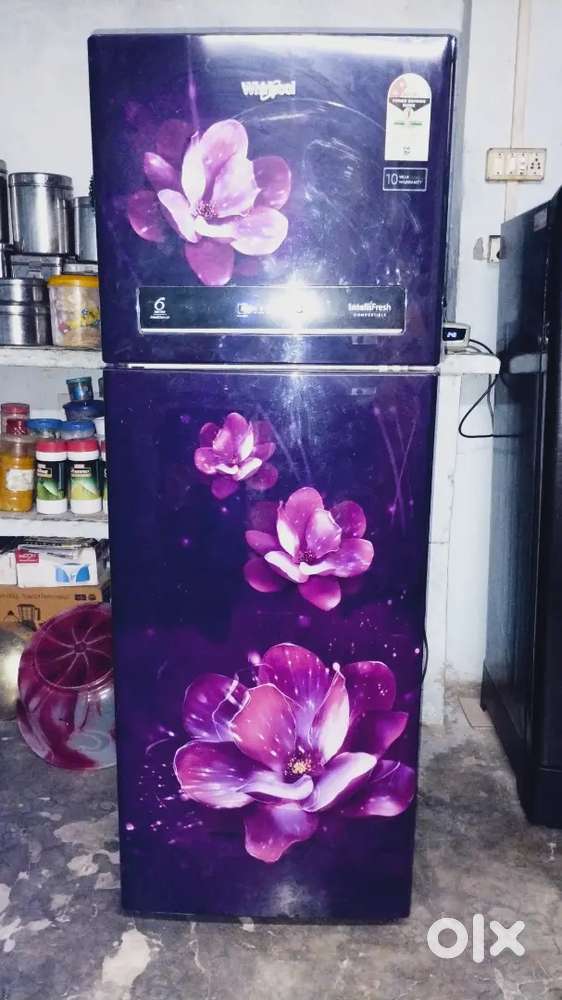 Double door whirlpool fridge best condition