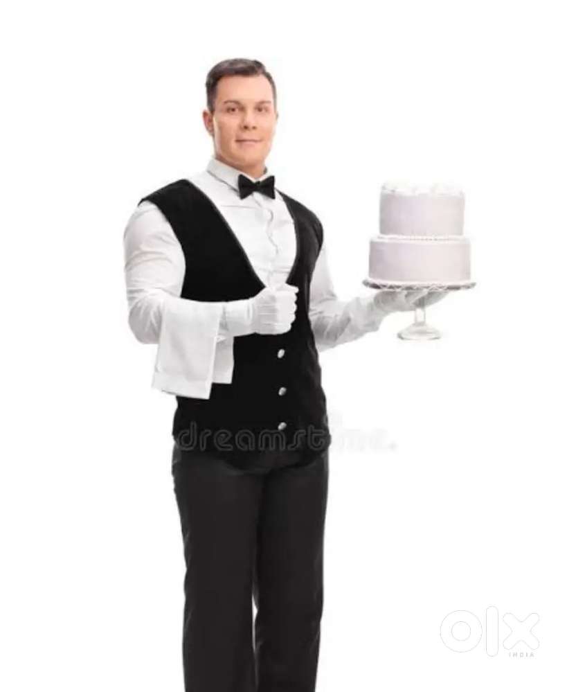 Waiter requirement in 5 star hotel