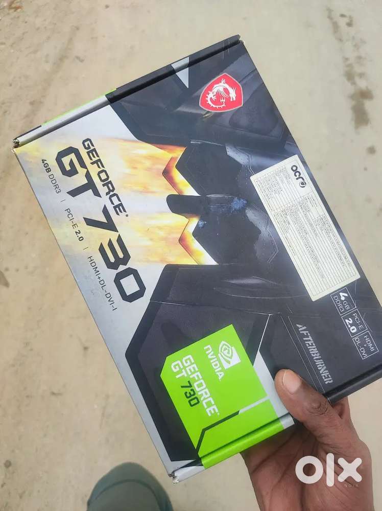 msi 730 4gb vram hdmi and ram cooler argb