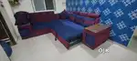 L size sofa and sofa com bed
