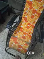 Folding chair.  Extra long