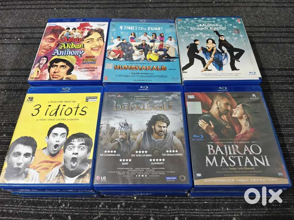 Hindi dvd hindi Bluray hindi audio cd read all details before msg me