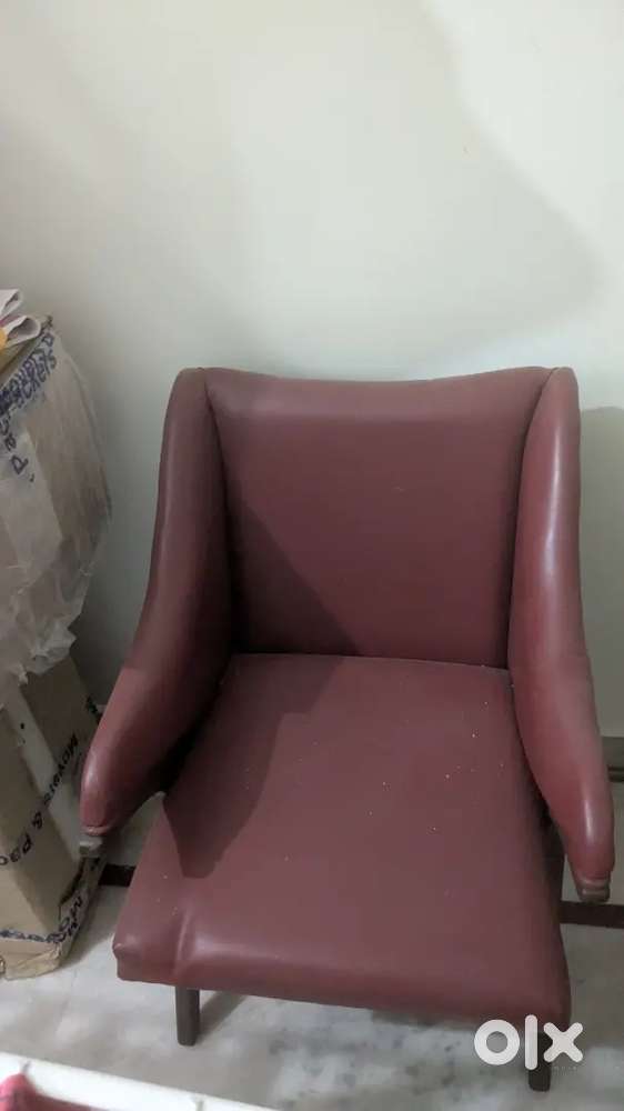 Chair red branded like as new