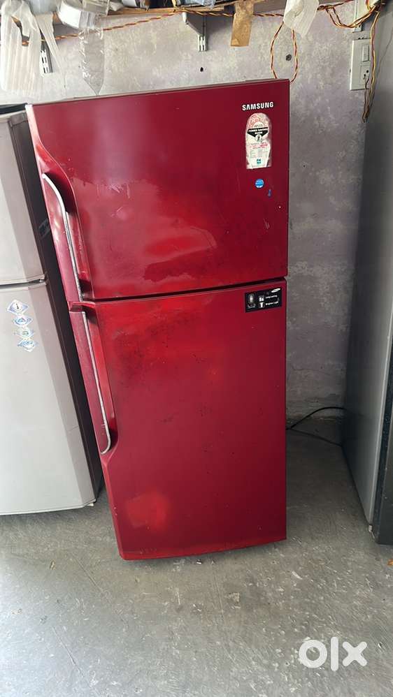 Samsung Fridge red colour double door