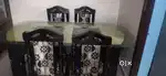 Dining table with four chairs